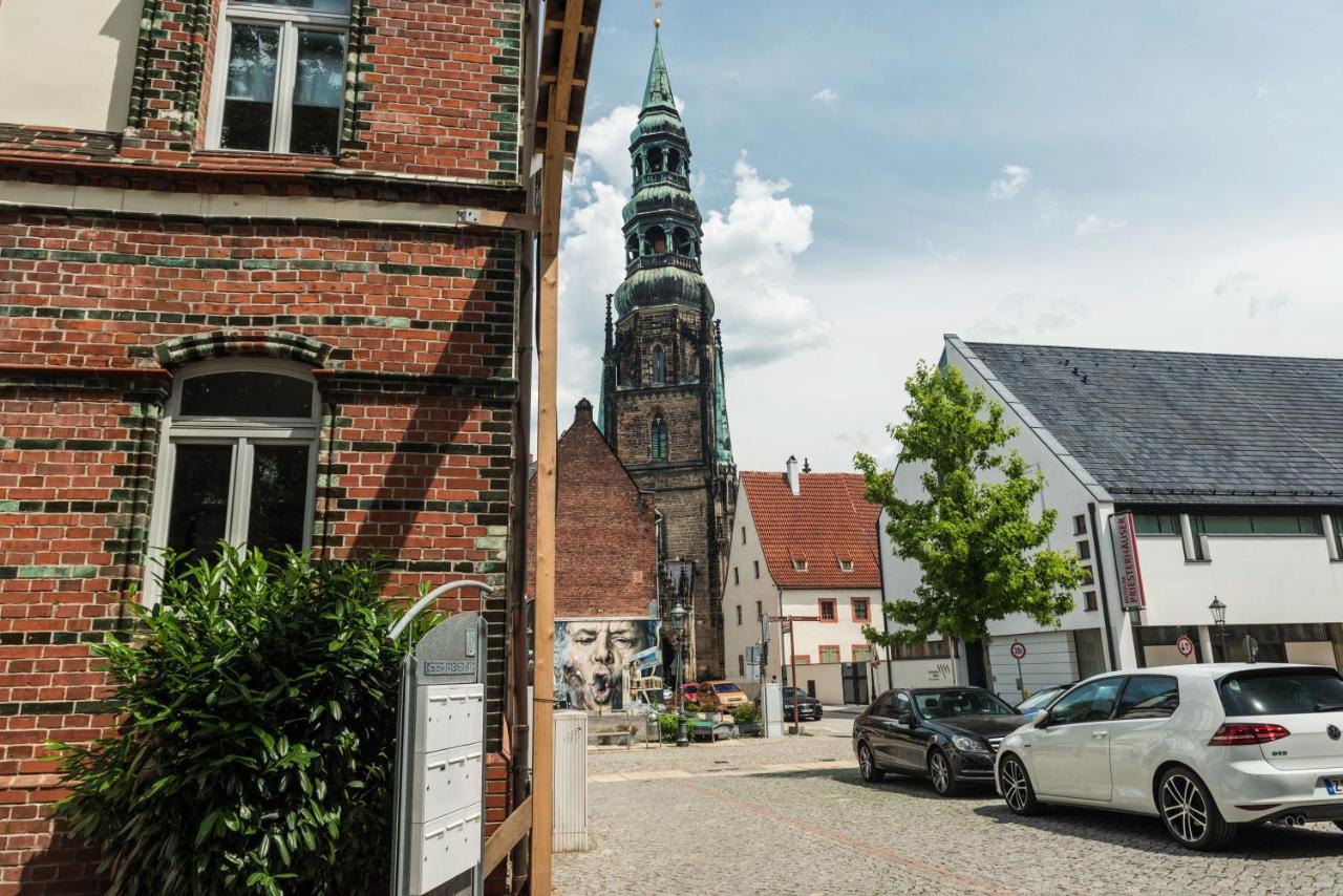 Apartmenthaus Am Dom Junior Suite Mit Parkplatz Zwickau Ngoại thất bức ảnh